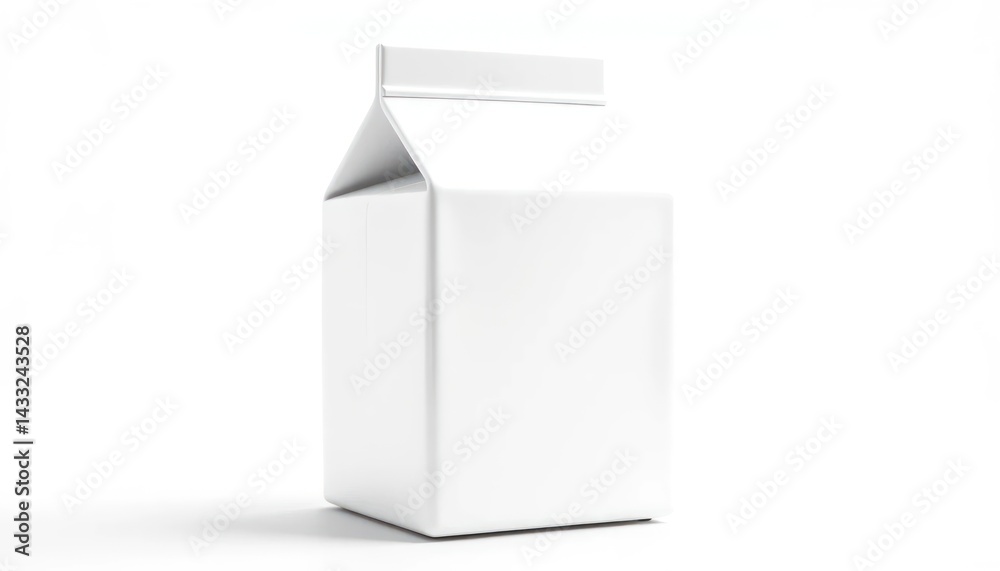 Blank Milk Carton Blank Milk Carton