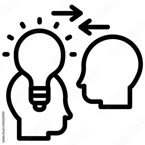 Exchange Ideas Icon