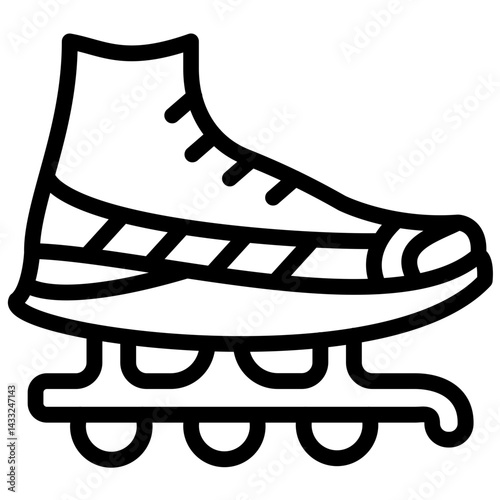 Rollerblades Icon