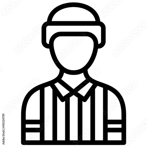 Referee Male Icon