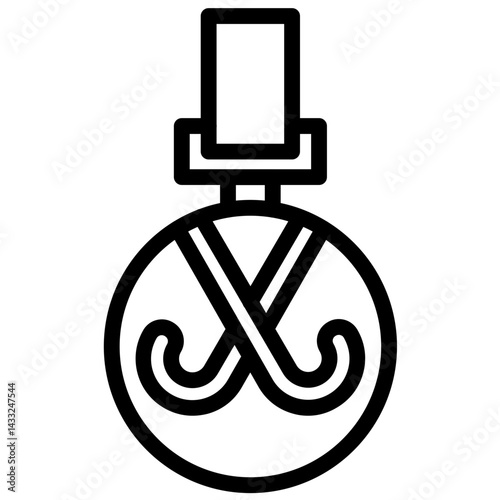 Ice Hockey Medal Icon