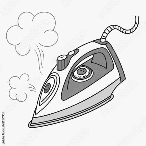 iron vector illustration