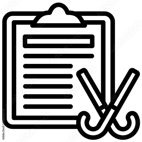 Hockey Camp Registration Icon