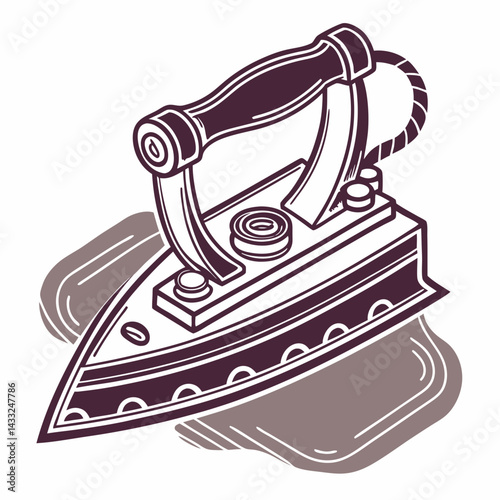 iron vector illustration