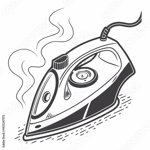 iron vector illustration