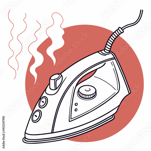 iron vector illustration