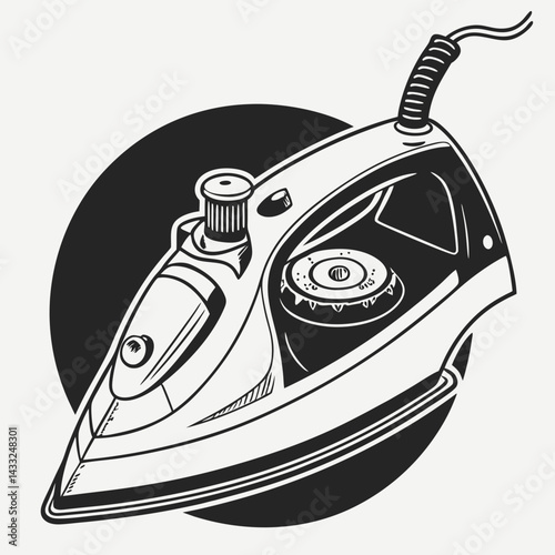 iron vector illustration