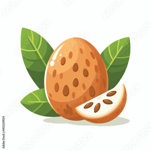 delicious, background, fresh, brown, natural, food, diet, fruit, sapodilla, sweet, healthy, organic, nutrition, closeup, health, juicy, ripe, agriculture, tasty, asian, asia, nature, vegetarian, vitam