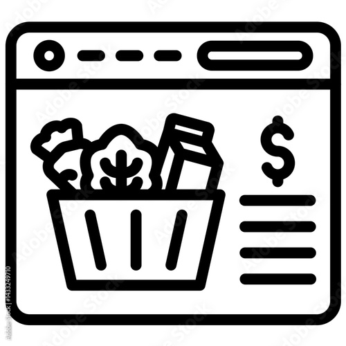 Groceries Icon