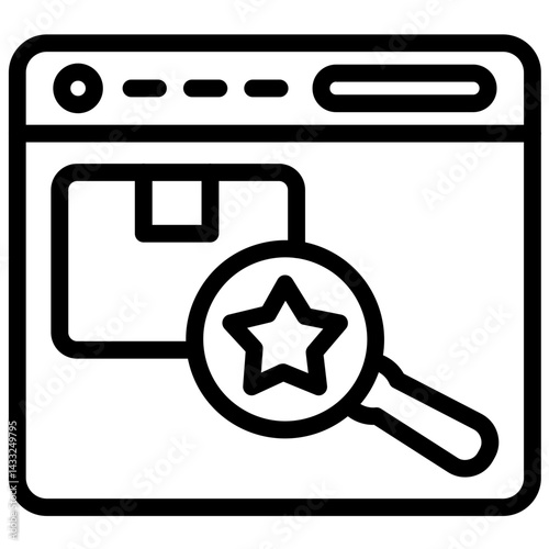 Find Favourite Product Icon
