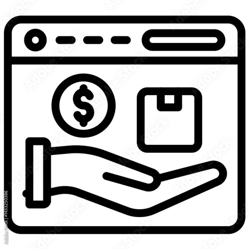 Cash on Delivery Icon
