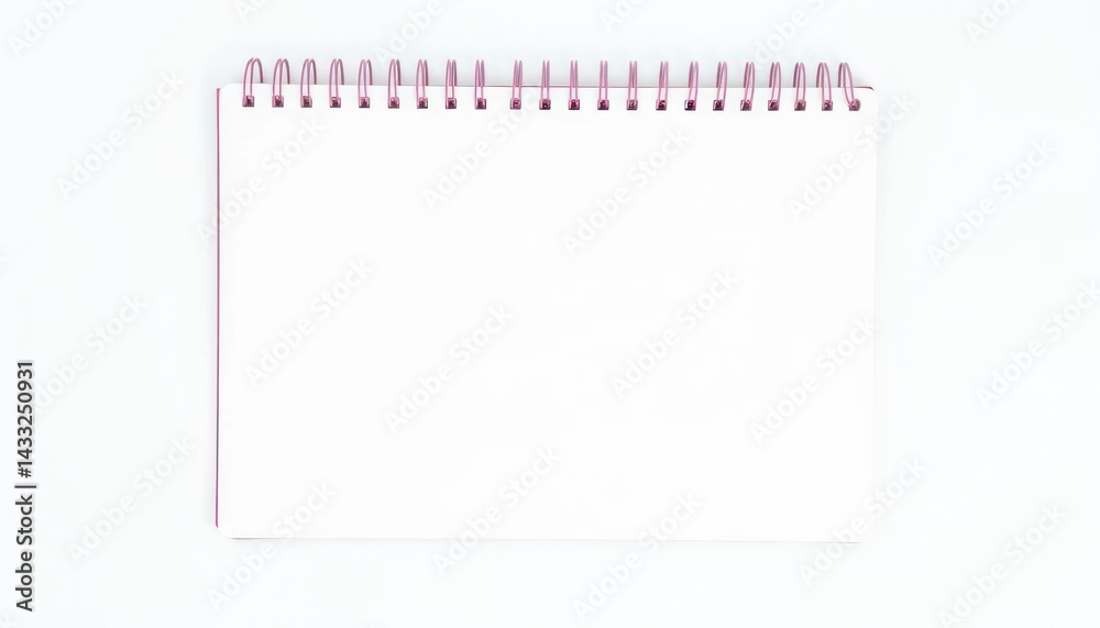 Blank notepad, open Blank notepad, open