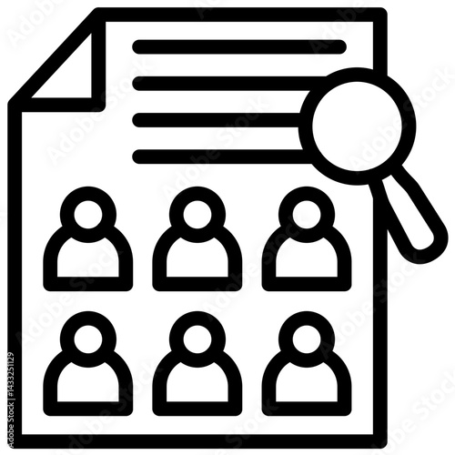 Random Sampling Icon