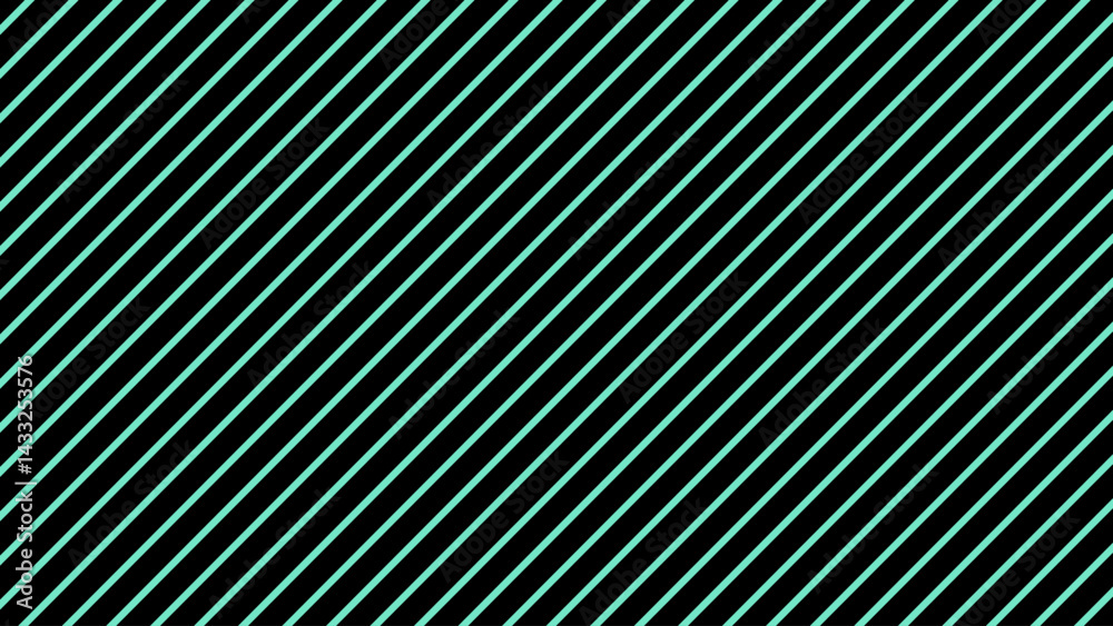 Turquoise and black diagonal stripes background. Lines seamless pattern. Beautiful background with diagonal line. Turquoise and black diagonal stripes background. Lines seamless pattern. Beautiful background with diagonal line.