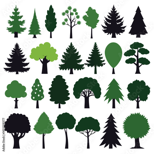 collection of trees