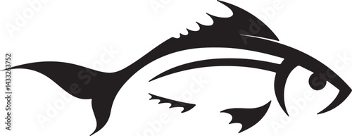 fish   simple icon. Vector ICON all icon Viktor