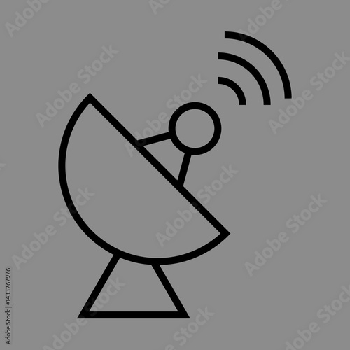 Satellite Dish Icon Design
