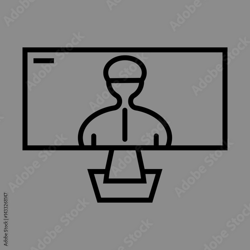 Talk Show Icon Design