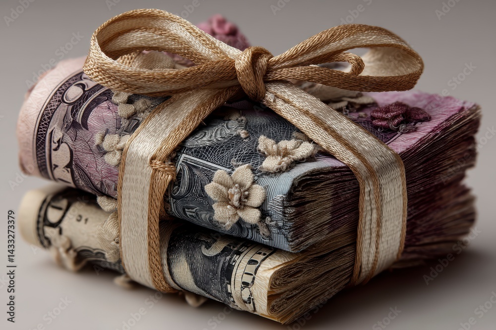 Wealth management strategies financial sector image studio close-up currency preservation concepts