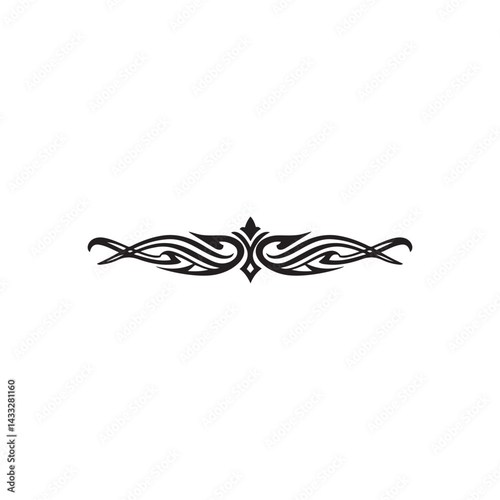 Fototapeta premium tribal tattoo vector illustration design 