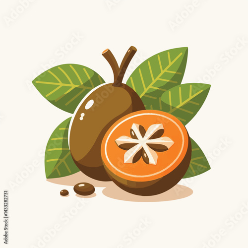 tropical, sapote, food, fresh, fruit, healthy, ripe, background, exotic, white, tasty, nature, delicious, sweet, brown, pouteria, nutrition, organic, raw, vitamin, natural, juicy, diet, green, edible,