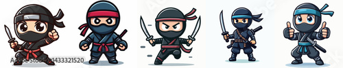 vector of a ninja