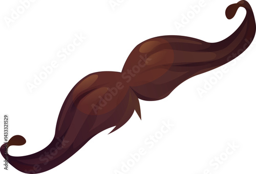Brown Mustache
