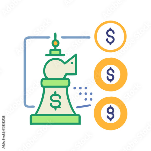 Financial strategy and economic success with thoughtful planning