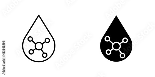 Retinol icon vector illustration for web, ui designs