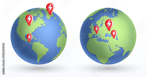 Worldwide Warning Signs Realistic