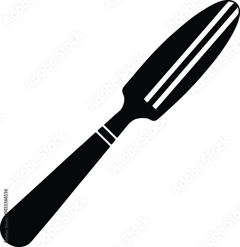 kitchen spatula isolated on white
