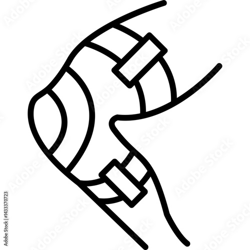 Knee Brace Icon