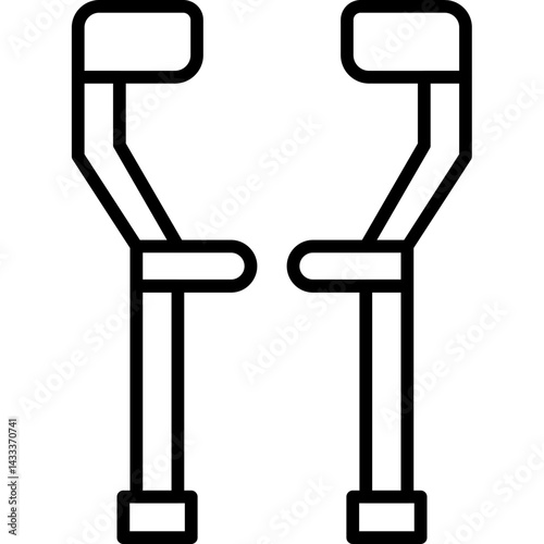 Crutches Icon
