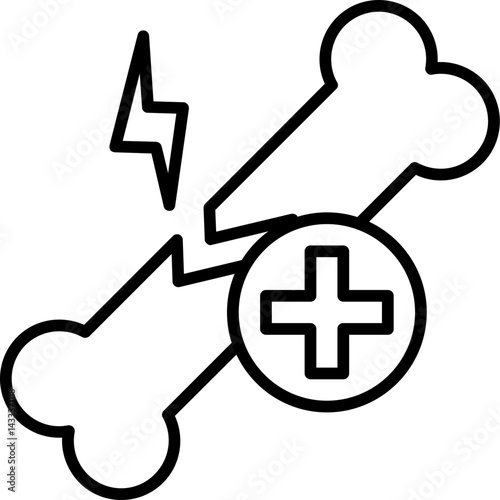 Fracture Healing Icon