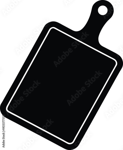 vector illustration of a plate