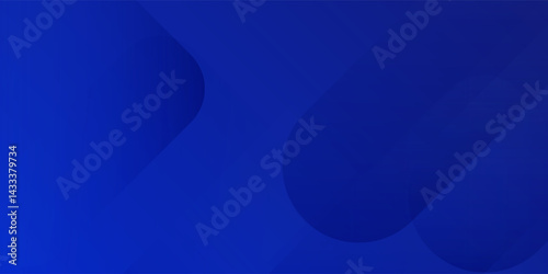 Blue vector abstract geometrical shape modern background
