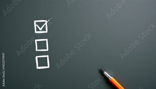 Checklists on Dark Gray Surface