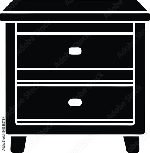 set of furniture icons