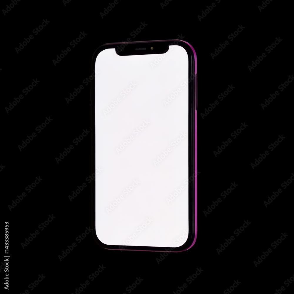 Smartphone mockup animation isolated asset, transparent 4K video, alpha channel, ProRes 4444 Smartphone mockup animation isolated asset, transparent 4K video, alpha channel, ProRes 4444