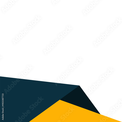Geometric Footer Business
