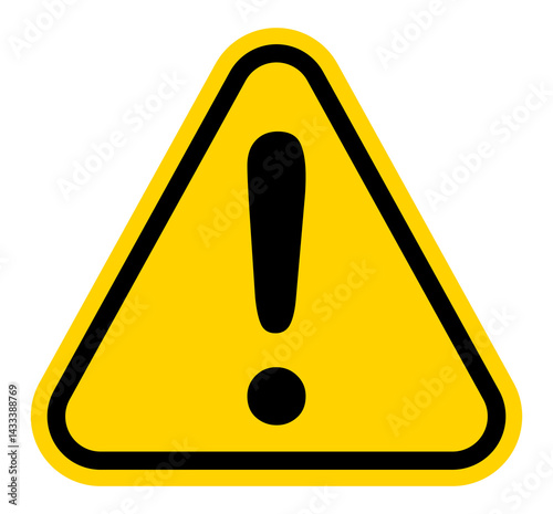 signo de atención, Advertencia Símbolo, símbolo de peligro, símbolo de advertencia triangular. Amarillo, advertencia advertencia como png. Señal de advertencia con signo de exclamación.