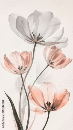  Fluffy white flowers on slender stems