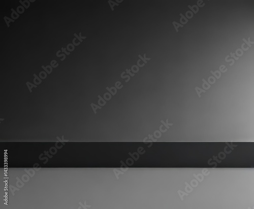 Subtle black to charcoal gradient on smooth surface, dark, gradient, material