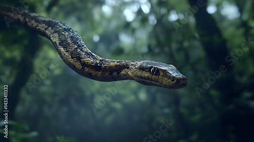Snakes in Flight: Gliders, Jumpers, and Tree Dwellers Generative Ai