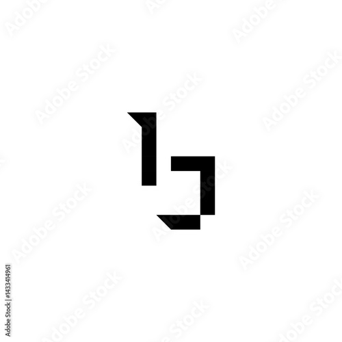 Free Download Initial square concept sporty style monogram Alphabet cool minimalist logo IJ - GFXLoad