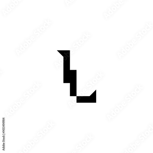 Free Download Initial square concept sporty style monogram Alphabet cool minimalist logo IL - GFXLoad