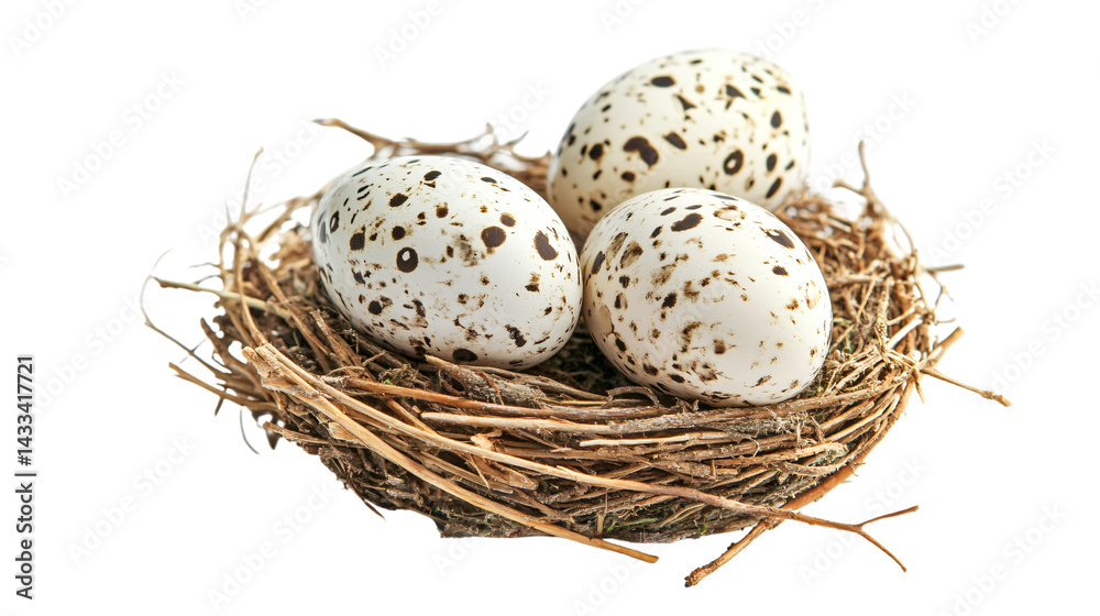 Bird Nest on White Background: Professional Image Usage for Designs Bird Nest on White Background: Professional Image Usage for Designs