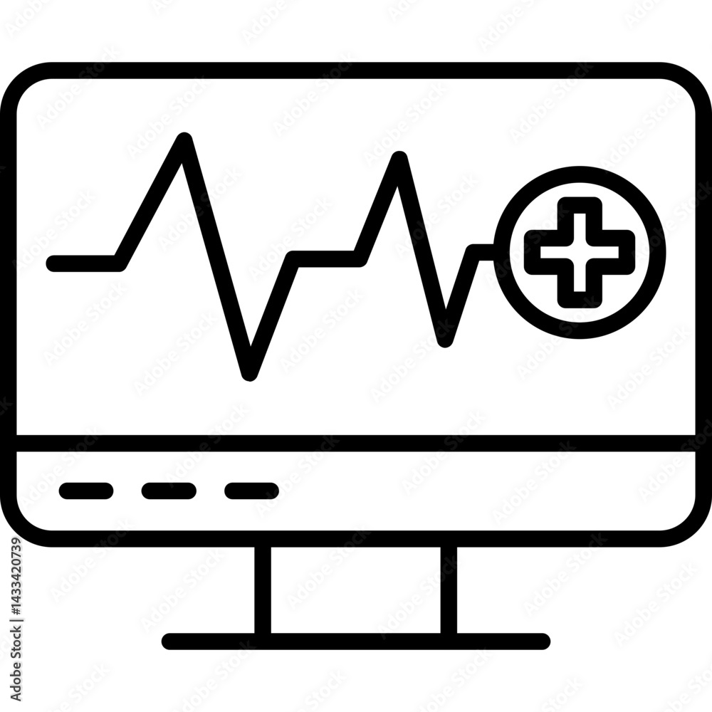 Drive Health Monitoring Icon Drive Health Monitoring Icon