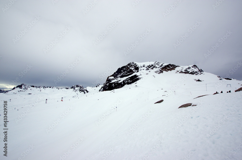 Zugspitze the highest peak of the Wetterstein Mountains and the highest mountain in Germany.