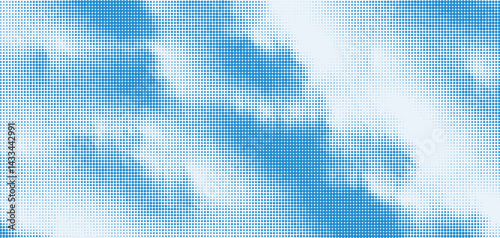 Halftone overlay texture creates a moire water effect for unique artistic background designs